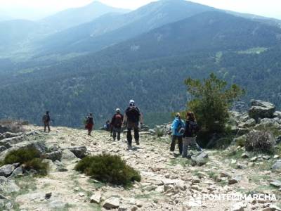 Cuerda de Cuelgamuros - Senderismo Ávila - Ruta Madrid; garganta del cares